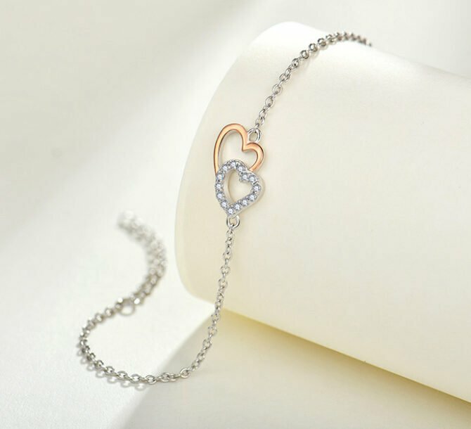 LUVXM Love Sterling Silver Bracelet 1