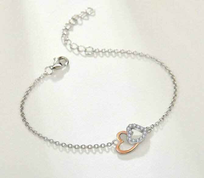 LUVXM Love Sterling Silver Bracelet 2